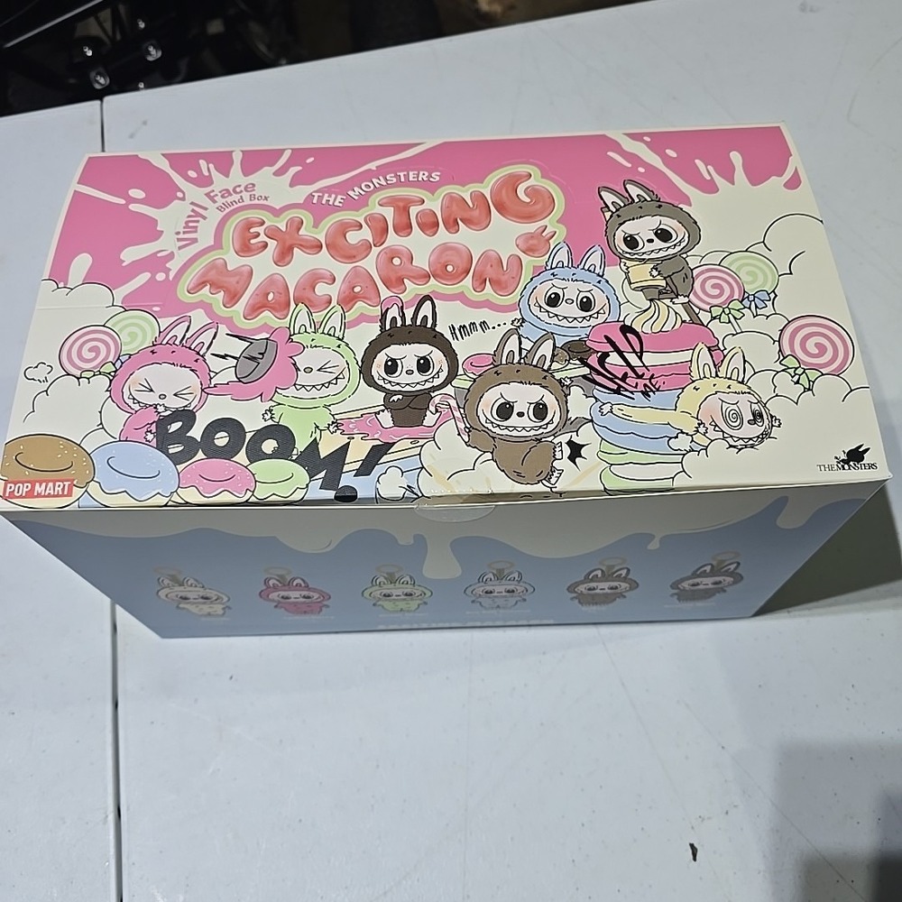 Labubu The Monsters Exciting Macaron EMPTY COLLECTOR BOX Case